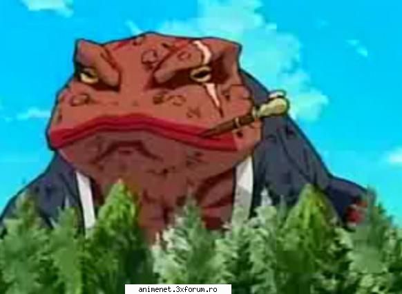 Animale de ajutor - Gamabunta- Este şeful tuturor - Naruto